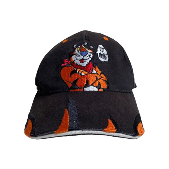 Vintage Nascar Terry Labonte 5 Tony Tiger Kelloggs Racing Cap Baseball Hat Black - Picture 1 of 8